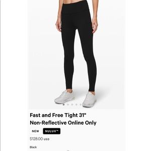 Lululemon leggings size 2